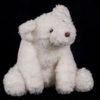 Gund Crummpet White Bear Plush Lovey #15013